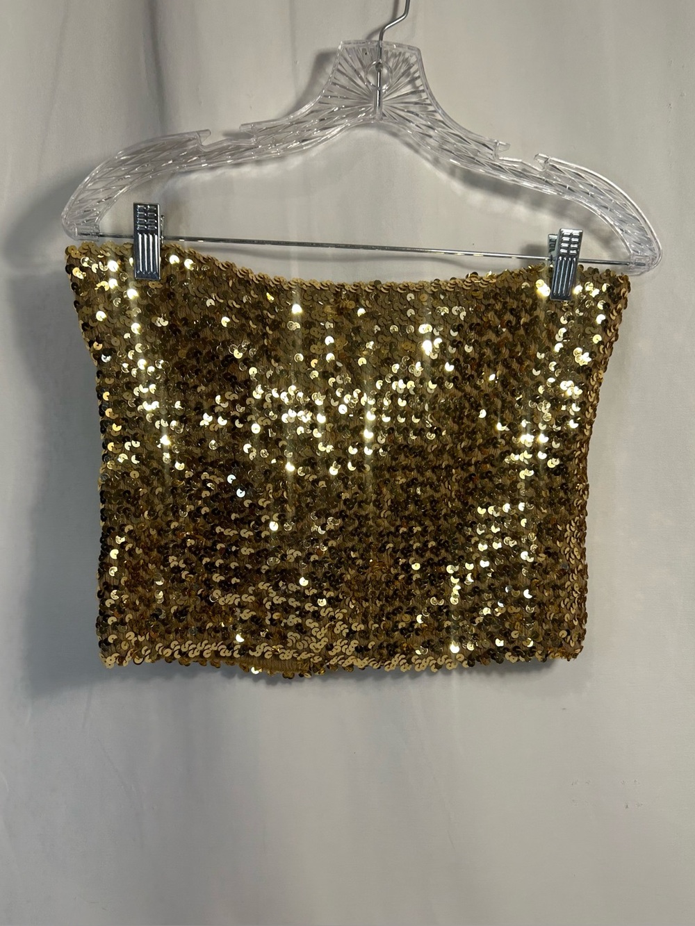 Vintage Gold Tube Top (XL)